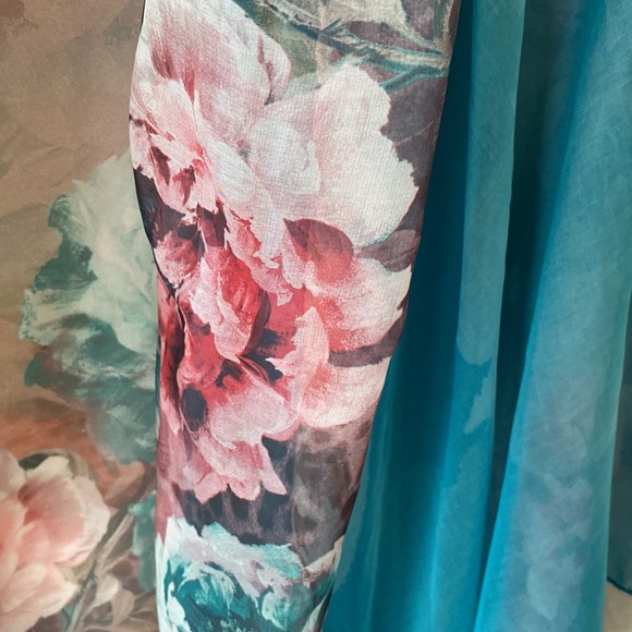 NEW Multicolor Silk Scraf - Picture 5 of 7